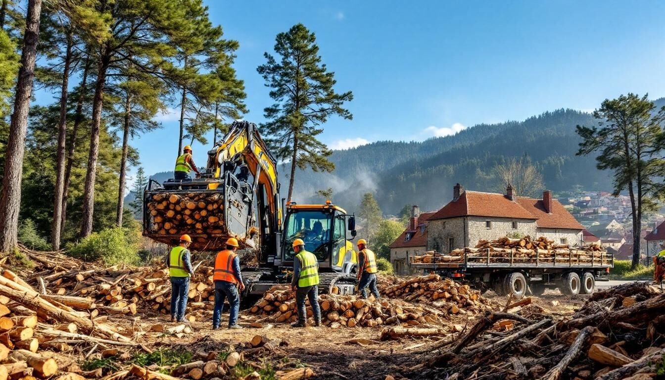 Découvrez notre service de collecte et enlèvement de bois à Nevers. Profitez d'une solution rapide et efficace pour vous débarrasser de vos déchets de bois, tout en respectant l'environnement. Contactez-nous dès aujourd'hui pour un devis personnalisé !